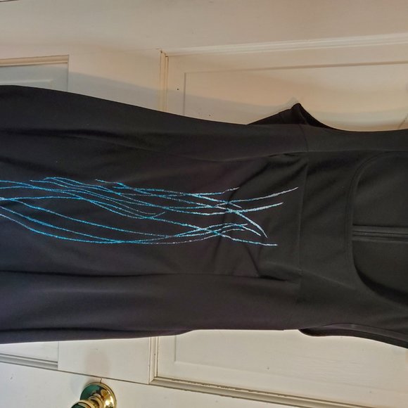 VERSACE VINTAGE BLACK DRESS - Picture 2 of 3